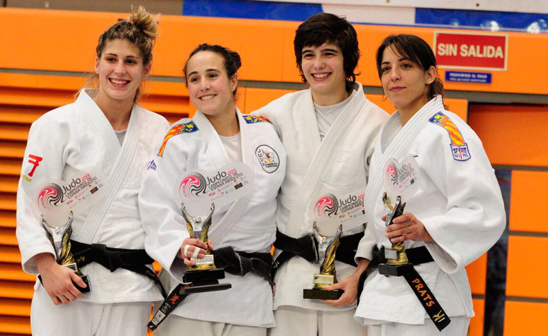 3 medallas para los judokas navarros en el Campeonato de España Absoluto 2013